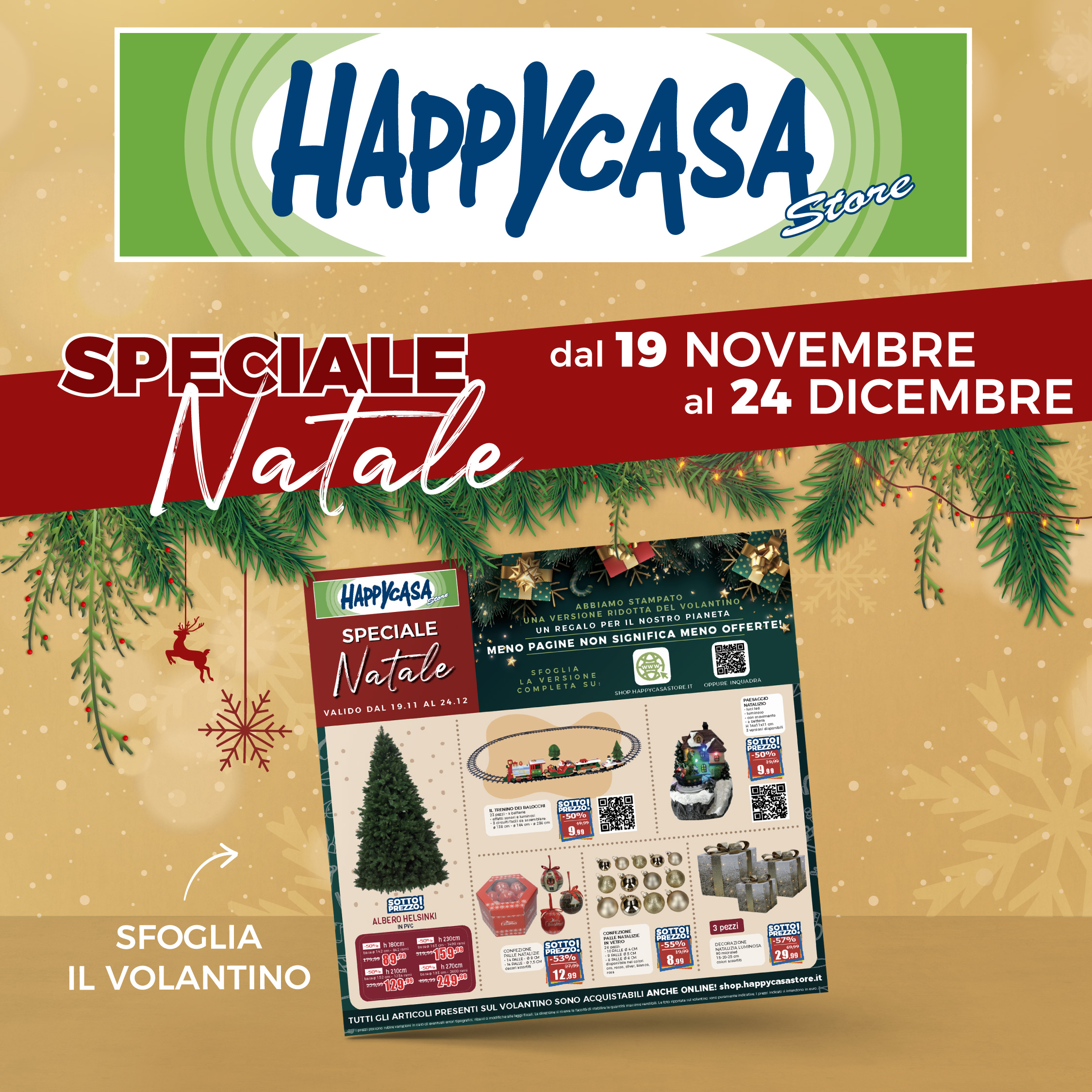 VOLANTINO HAPPY CASA STORE Centro Commerciale Città delle Stelle